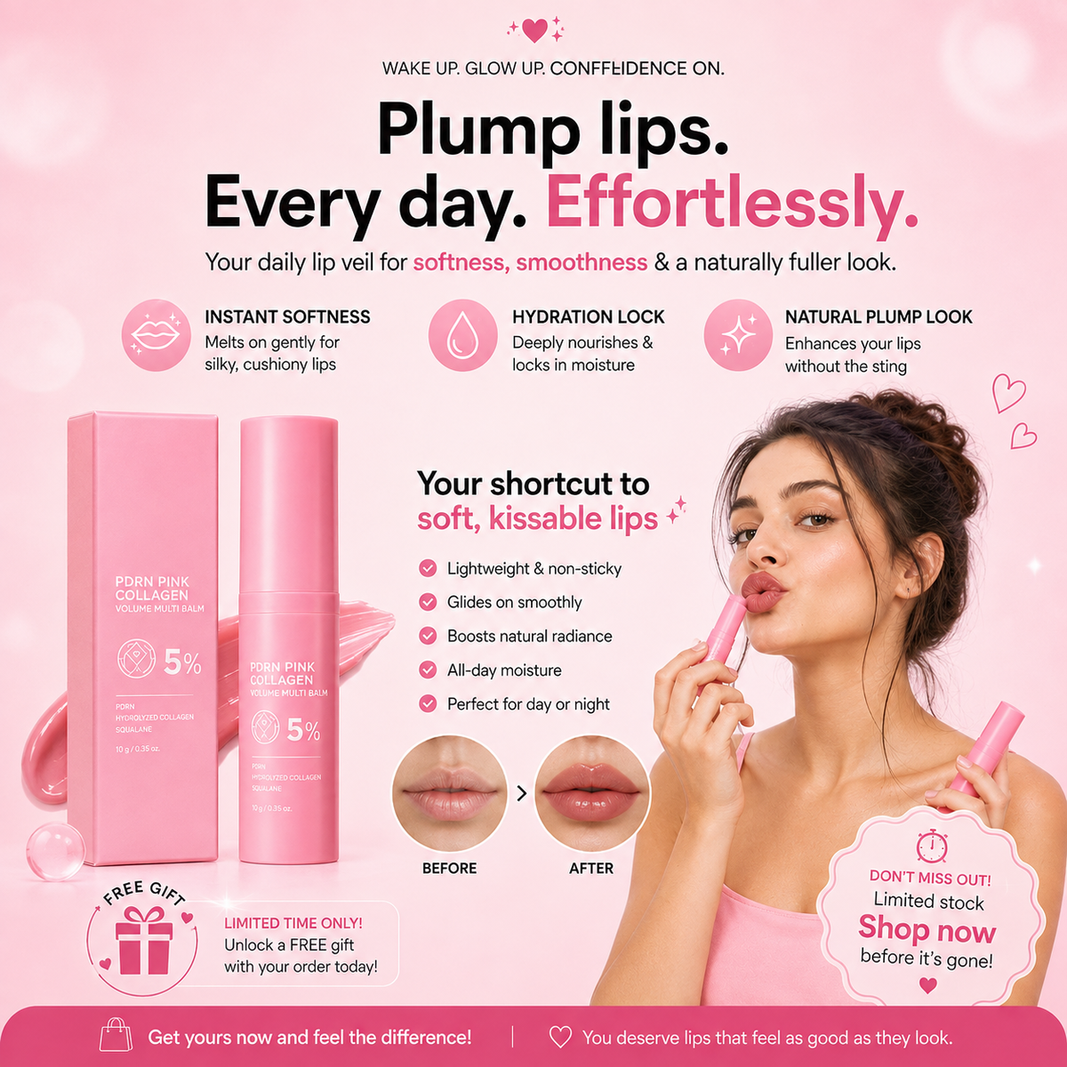 PINKAURA Collagen Balm